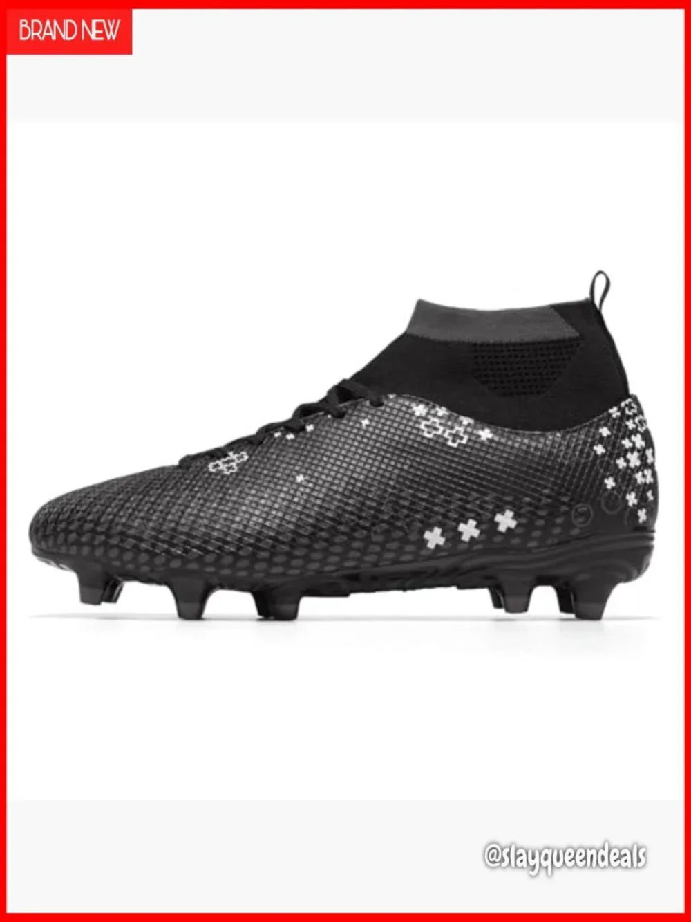 High Top Soccer Cleats Lightweight Professional Football Boots Athletic Shoes